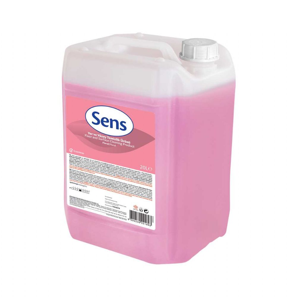 Sens Floral Yer ve Yüzey Temizleyici 20L