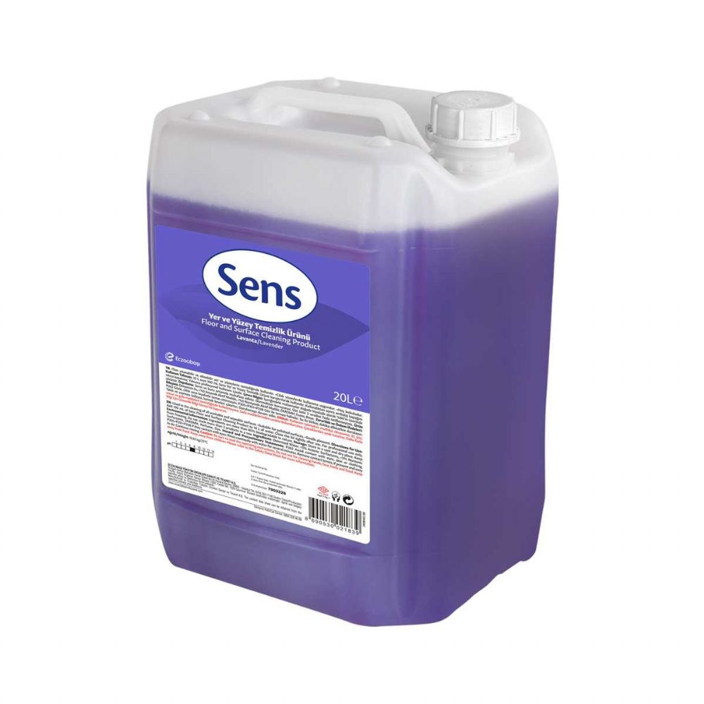 Sens Lavanta Kokulu Yer ve Yüzey Temizleyici 20L