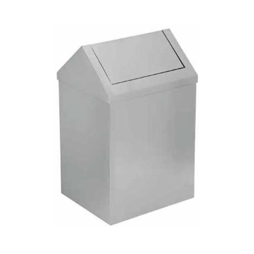 Krom Klikli Çöp Kovası 45L