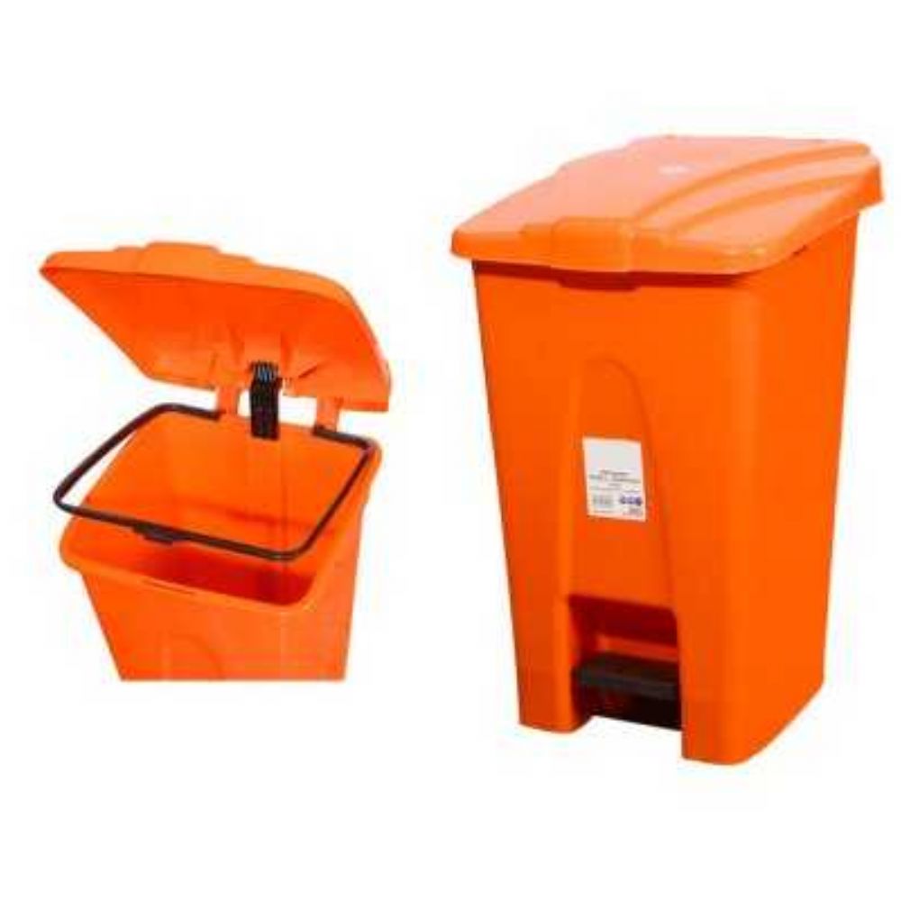 PCK 1570 - Pedallı Çöp Kovası Tekerlekli 70 Lt