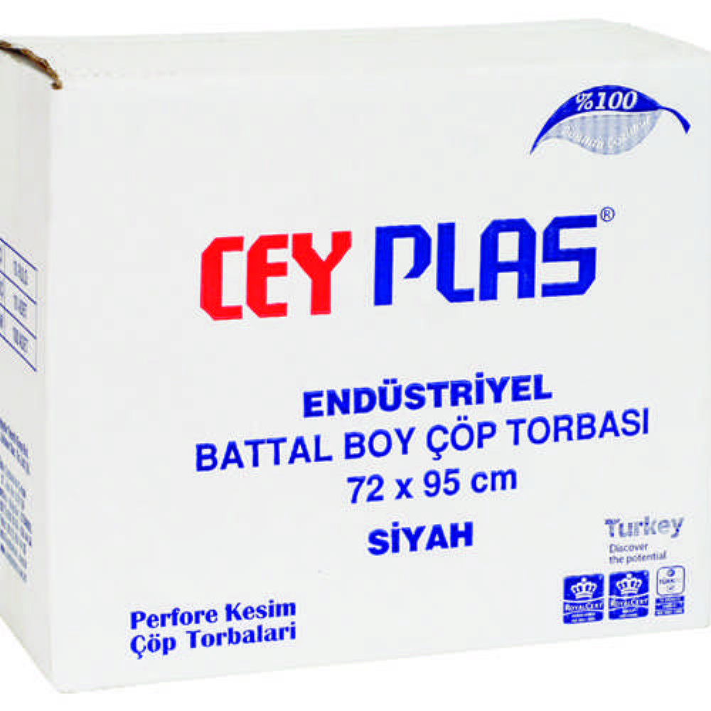 Endüstriyel Battal Boy (72x95 Siyah) 350 GR