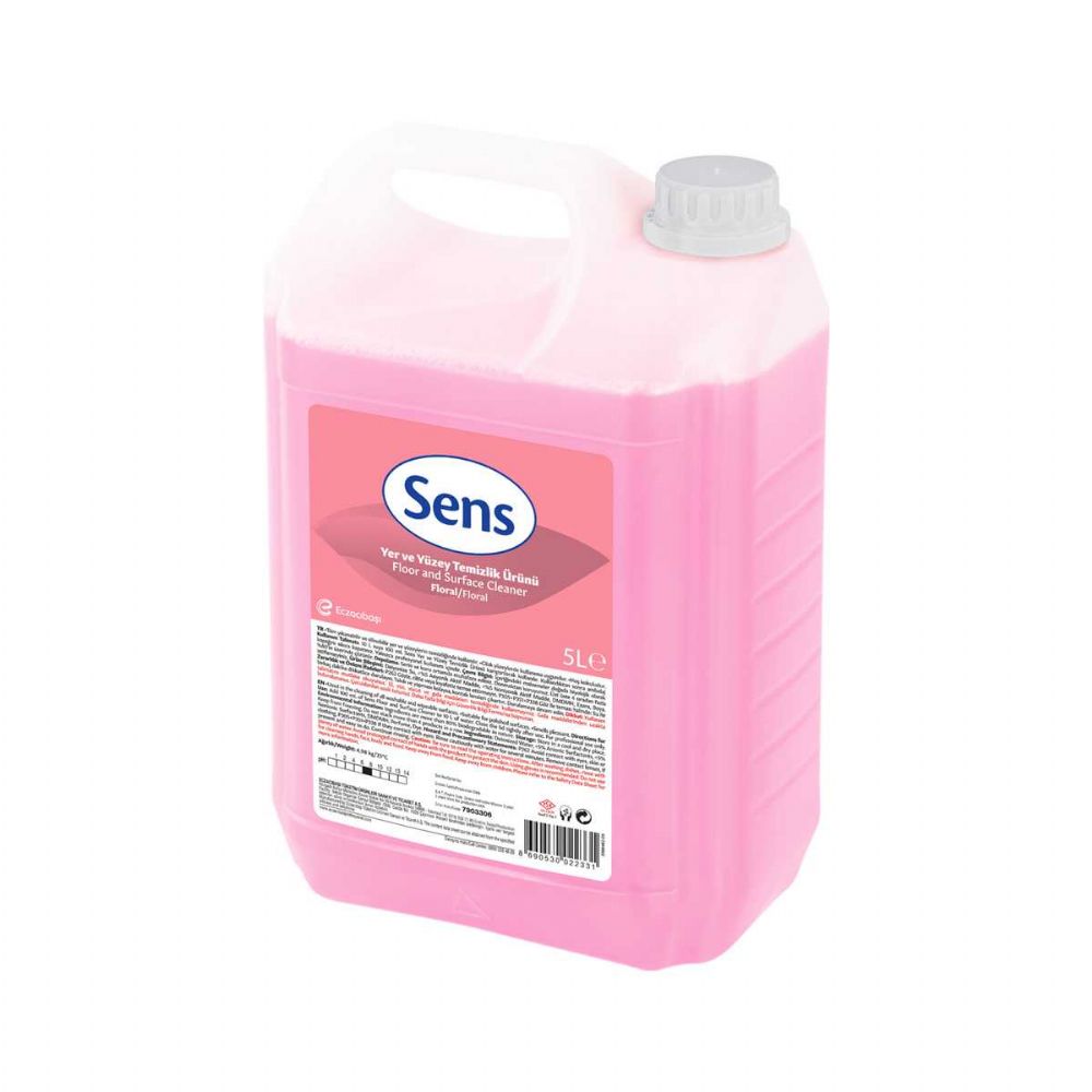 Sens Floral Yer ve Yüzey Temizleyici 5L