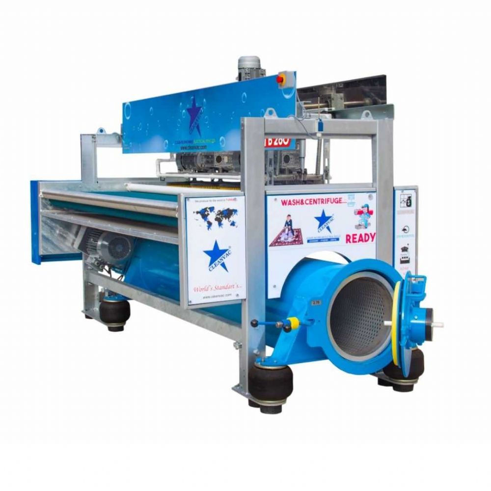 Cleanvac BRS COMBI 260 Sıkmalı Otomatik Halı Yıkama Makinesi