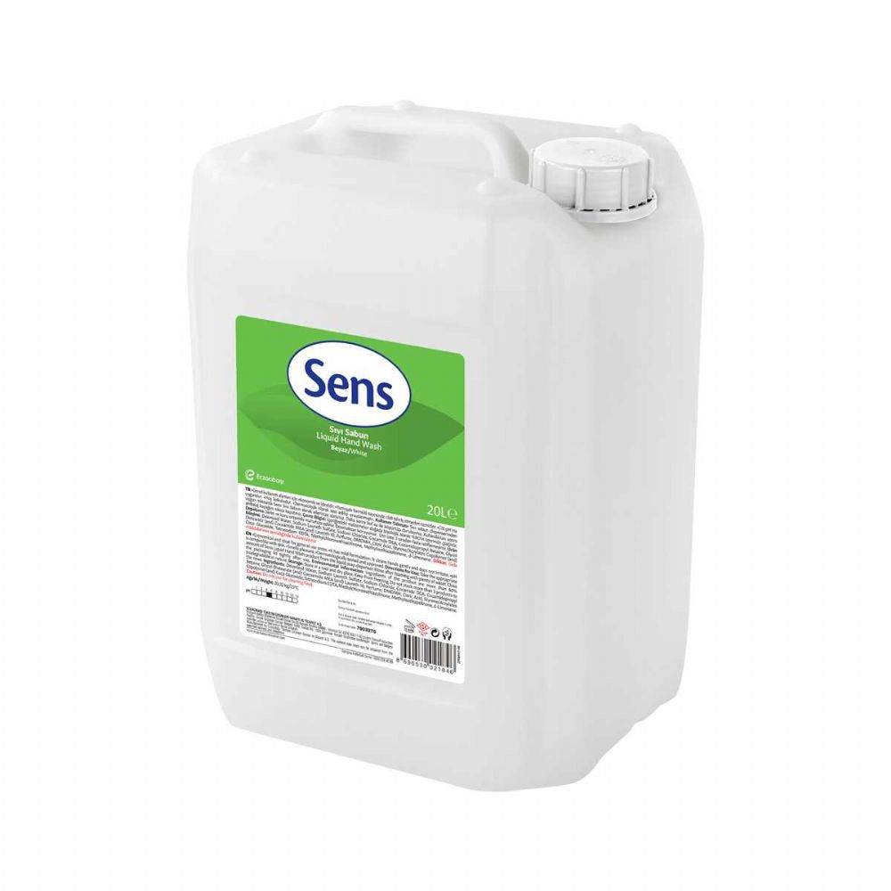 Sens Beyaz Sıvı Sabun 20L