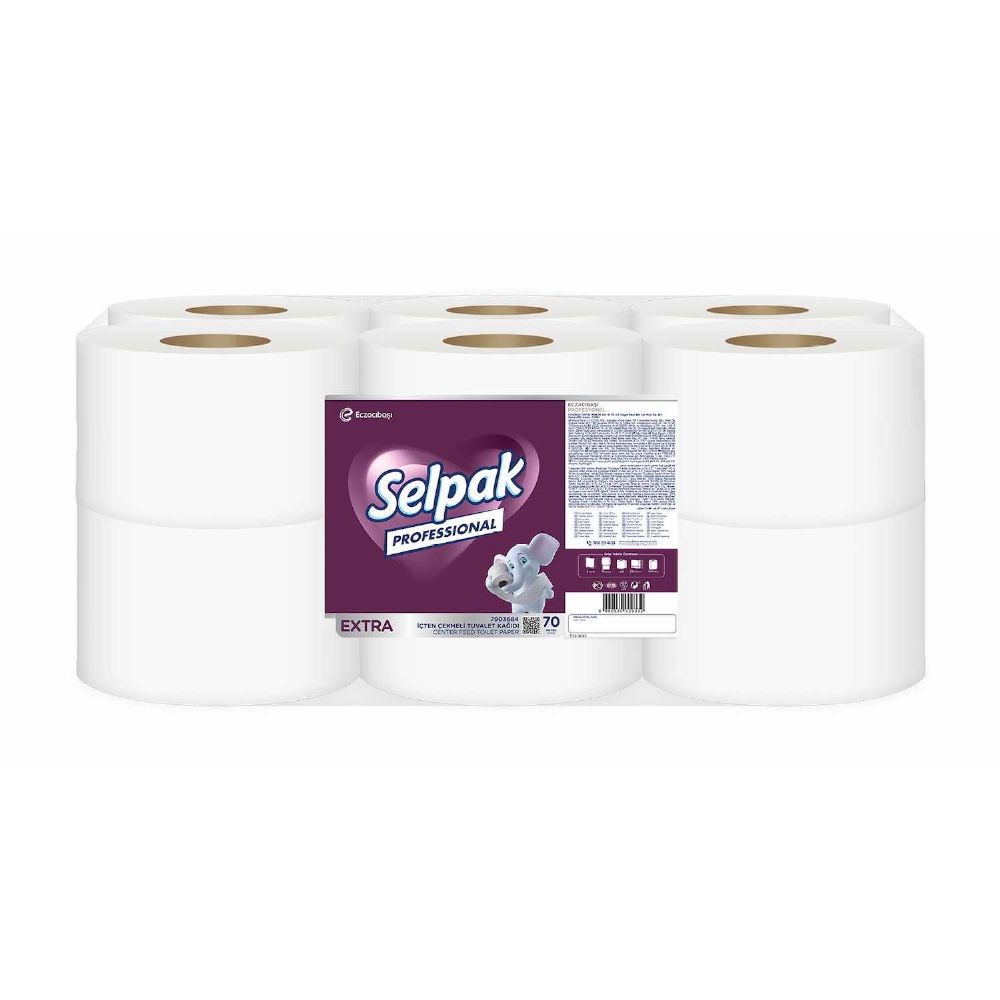 Selpak Professional Extra İçten Çekmeli Tuvalet Kağıdı 70m