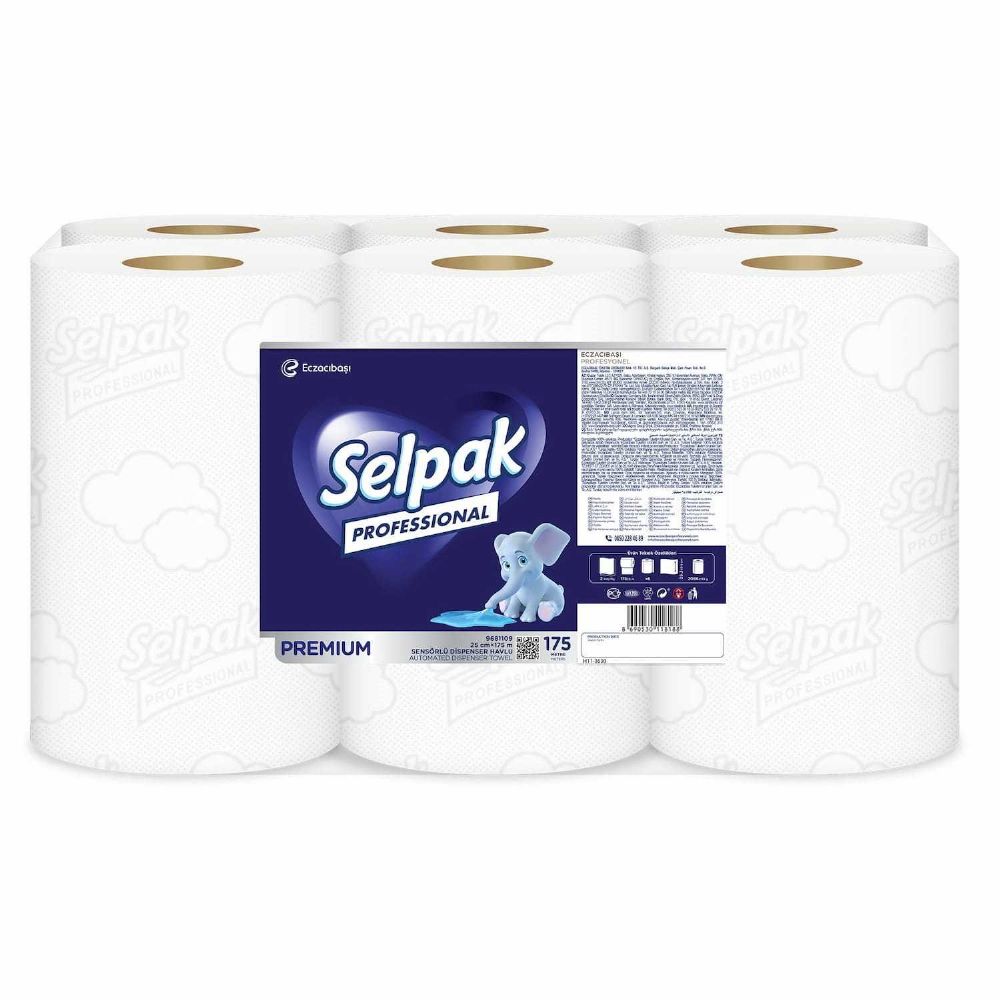 Selpak Premium Sensörlü Dispenser Havlu 25cm
